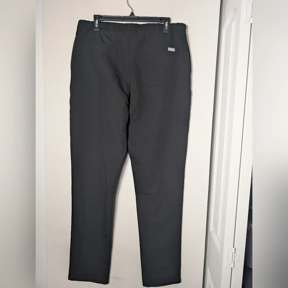Figs Black Pants Po 2340 Pisco Slim Sz L New